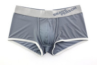 2019. aasta bränd BRAVE PERSON soliidne aluspesu meestele Seksikad bokserid Kvaliteetne Jacquard nailonist aluspesu Meeste moodsad bokserid meestele