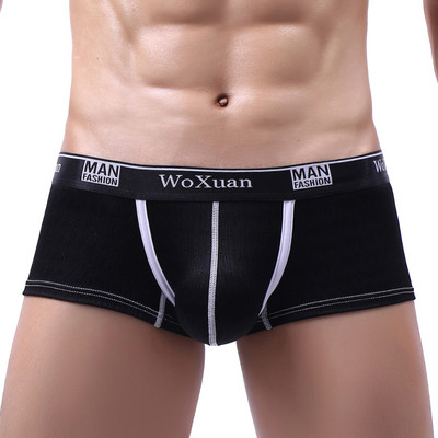 WOXUAN Moda Camuflaj imprimeu bărbați ocazional  mare husă boxeri pantaloni scurți lenjerie de corp pentru bărbați chiloți