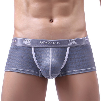 WOXUAN Moda Camuflaj imprimeu bărbați ocazional  mare husă boxeri pantaloni scurți lenjerie de corp pentru bărbați chiloți