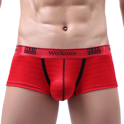 WOXUAN Moda Camuflaj imprimeu bărbați ocazional  mare husă boxeri pantaloni scurți lenjerie de corp pentru bărbați chiloți