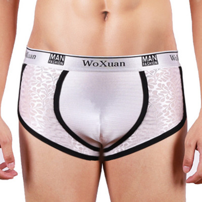 WOXUAN Moda Camuflaj imprimeu bărbați ocazional  mare husă boxeri pantaloni scurți lenjerie de corp pentru bărbați chiloți