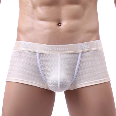 WOXUAN Moda Camuflaj imprimeu bărbați ocazional  mare husă boxeri pantaloni scurți lenjerie de corp pentru bărbați chiloți