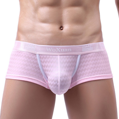 WOXUAN Moda Camuflaj imprimeu bărbați ocazional  mare husă boxeri pantaloni scurți lenjerie de corp pentru bărbați chiloți