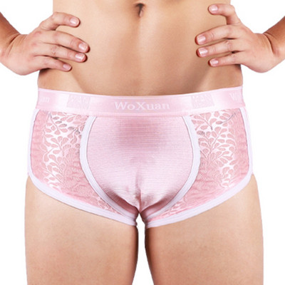 WOXUAN Moda Camuflaj imprimeu bărbați ocazional  mare husă boxeri pantaloni scurți lenjerie de corp pentru bărbați chiloți