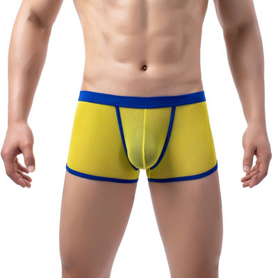 WOXUAN Moda Camuflaj imprimeu bărbați ocazional  mare husă boxeri pantaloni scurți lenjerie de corp pentru bărbați chiloți