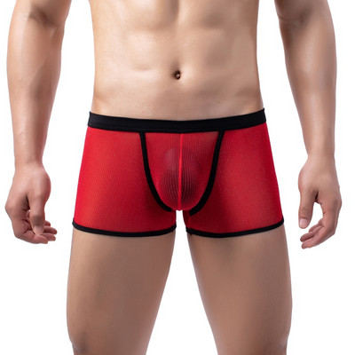 WOXUAN Moda Camuflaj imprimeu bărbați ocazional  mare husă boxeri pantaloni scurți lenjerie de corp pentru bărbați chiloți