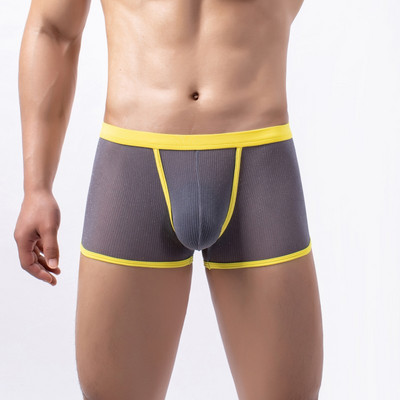 WOXUAN Moda Camuflaj imprimeu bărbați ocazional  mare husă boxeri pantaloni scurți lenjerie de corp pentru bărbați chiloți