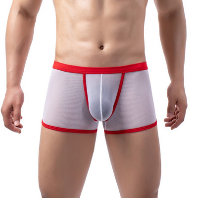 WOXUAN Moda Camuflaj imprimeu bărbați ocazional  mare husă boxeri pantaloni scurți lenjerie de corp pentru bărbați chiloți