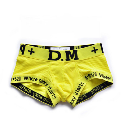 E likable2020 mood uus isikupära kirjad meeste pesu madala vöökohaga seksikad mugavad puuvillased hingavad bokserid