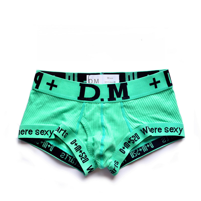 E likable2020 mood uus isikupära kirjad meeste pesu madala vöökohaga seksikad mugavad puuvillased hingavad bokserid