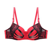 DKERT Sexy Lace Push Up rinnahoidja naiste aluspesu BC Cup rinnahoidja reguleeritav rinnahoidja