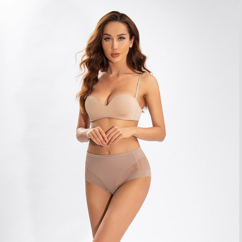 Pantaloni scurți pentru băieți colorați pentru femei Chiloți pentru modelarea corpului Pantaloni pentru femeie Slip cu control elastic înalt, fără sudură, din plasă respirabilă