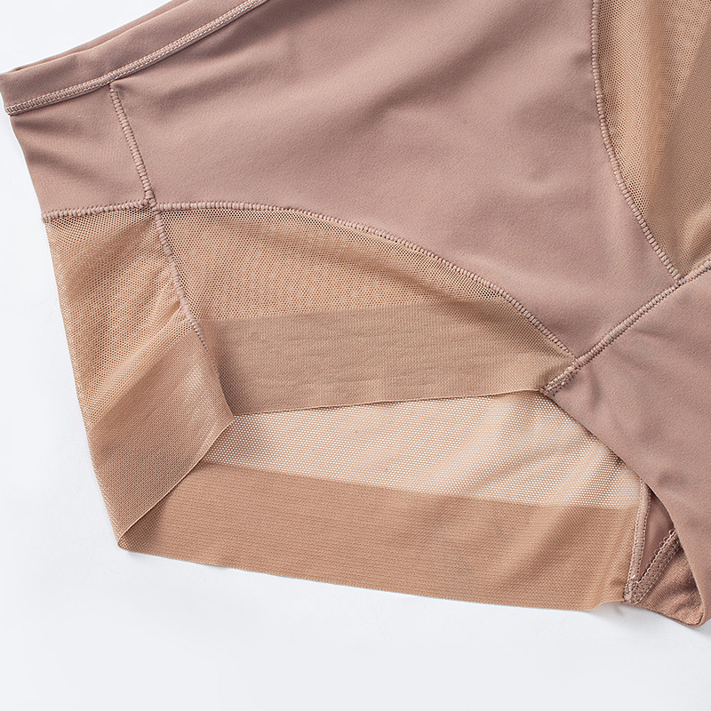 Pantaloni scurți pentru băieți colorați pentru femei Chiloți pentru modelarea corpului Pantaloni pentru femeie Slip cu control elastic înalt, fără sudură, din plasă respirabilă