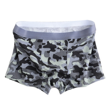 [Bloom the love] New Hot Cotton Camouflage Underwear Men Boxer Homme Mens Boxers Panties Man Cuecas Masculina Calzoncillos L-3XL