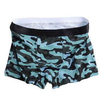 [Bloom the love] New Hot Cotton Camouflage Underwear Men Boxer Homme Mens Boxers Panties Man Cuecas Masculina Calzoncillos L-3XL