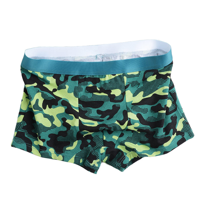 [Bloom the love] Lenjerie de corp de camuflaj din bumbac fierbinte pentru bărbați Boxer Homme Boxeri pentru bărbați Chiloți pentru bărbați Cuecas Masculina Calzoncillos L-3XL