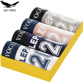 4 τμχ/ παρτίδα Ανδρικά εσώρουχα Σέξι καυτά ανδρικά βαμβακερά εσώρουχα με στάμπες καρδιές Σύζυγος Σορτς Μπόξερ Ανδρικά σώβρακα Αναπνέοντα μπαούλα