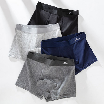 4 τμχ/ παρτίδα Ανδρικά εσώρουχα Σέξι καυτά ανδρικά βαμβακερά εσώρουχα με στάμπες καρδιές Σύζυγος Σορτς Μπόξερ Ανδρικά σώβρακα Αναπνέοντα μπαούλα