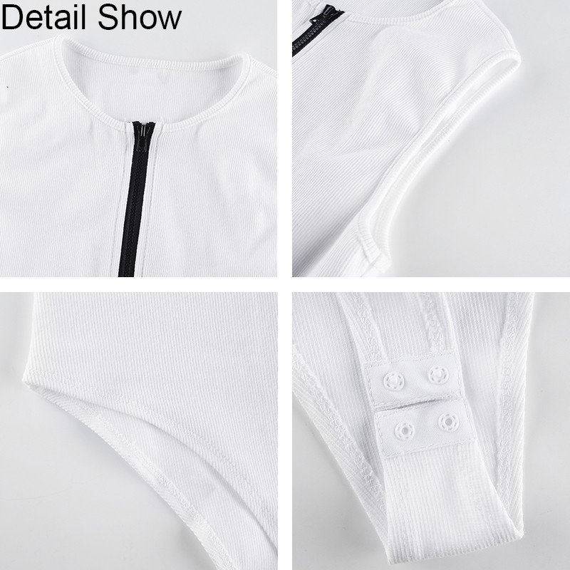 Body de vară, plin de coastă, cu croiala înaltă, sexy, tanga, pentru femei, 2020, maiuri elastice, body de bază, pentru femei, Rapwriter