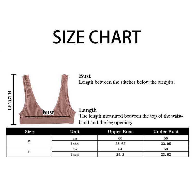 Femei Sexy Beauty Spate Sutien fără cusături Tank Top Sutien fără sârmă Lenjerie de corp pentru femeie moale Confort Lenjerie intimă