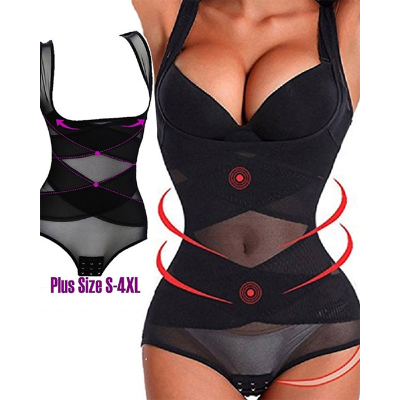M-4XL de primăvară nou Trendy la modă pentru talie Corset pentru slăbire Tunici de mărime mare Tunici pentru controlul burticii Top Body modelat strâns