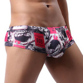 Uus meeste aluspesu Bokserid Cuecas Masculina aluspüksid trükitud bokserid Võrgust hingavad meeste aluspüksid Suurus M-2XL