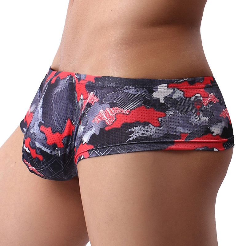 Uus meeste aluspesu Bokserid Cuecas Masculina aluspüksid trükitud bokserid Võrgust hingavad meeste aluspüksid Suurus M-2XL