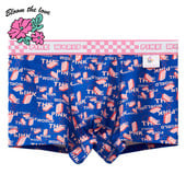 [Bloom the love] Brändi Cotton Pink World Aluspesu Meeste Boxer Homme Meeste Bokserid Aluspüksid Meeste Cuecas Masculina Calzoncillos L-3XL