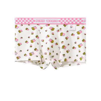 [Bloom the love] Brändi Cotton Pink World Aluspesu Meeste Boxer Homme Meeste Bokserid Aluspüksid Meeste Cuecas Masculina Calzoncillos L-3XL
