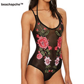 Ženski elegantni kombinezon uz tijelo 2019. Novi ljetni stilski kombinezoni s digitalnim ispisom Vintage jednodijelni seksi klupski bandage kombinezoni