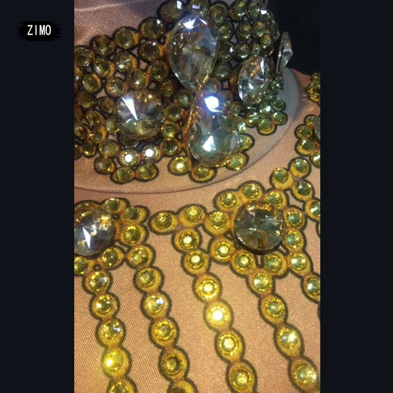 Body cu mânecă lungă cu strasuri argintii aurii, cu ciucuri sexy, costume pentru club de noapte pentru femei, DJ DS, costum de petrecere, scenă pentru femei nou