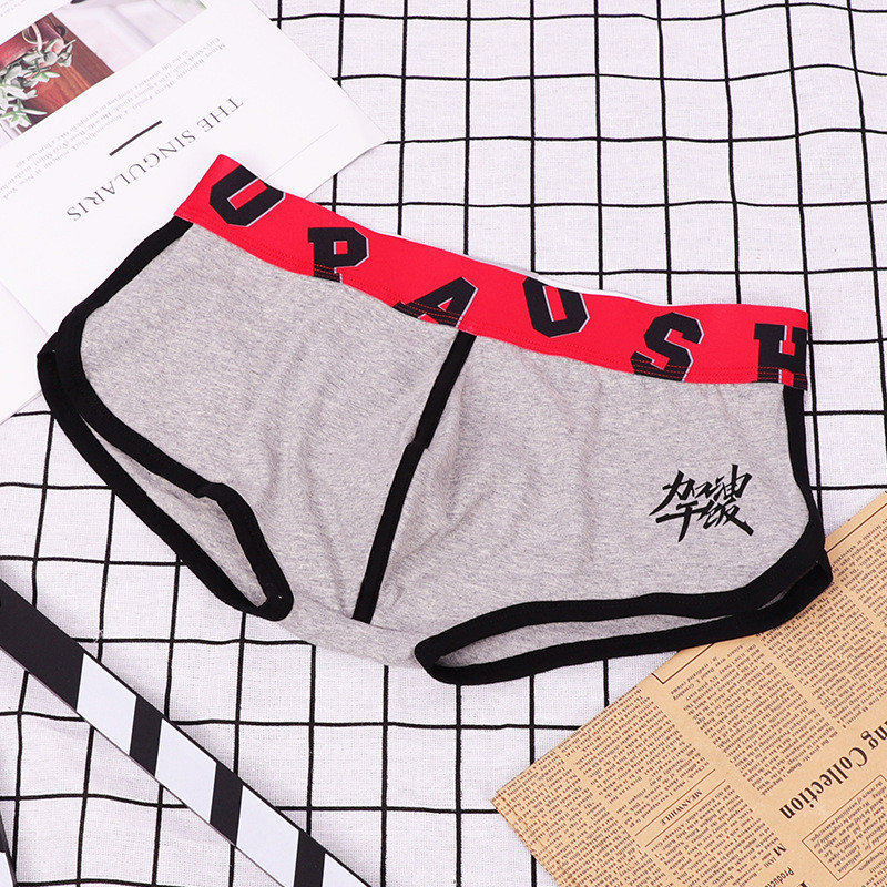 [Bloom the love] Ανδρικά εσώρουχα Boxer Ανδρικά εσώρουχα Βαμβακερά Ανδρικά Μπόξερ κινέζικα COME ON Εσώρουχα Cuecas Masculina Man Σώβρακο Μπόξερσορτ M-3XL