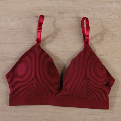 Ženski sportski grudnjaci za jogu s trokutastom košaricom Donje rublje Ženski prozračni omotani tube top Seksi ljepotica s podesivim grudnjakom na leđima