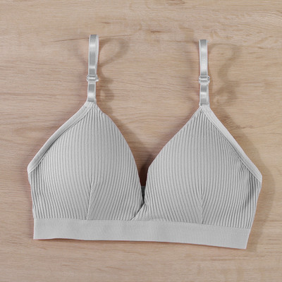 Ženski sportski grudnjaci za jogu s trokutastom košaricom Donje rublje Ženski prozračni omotani tube top Seksi ljepotica s podesivim grudnjakom na leđima