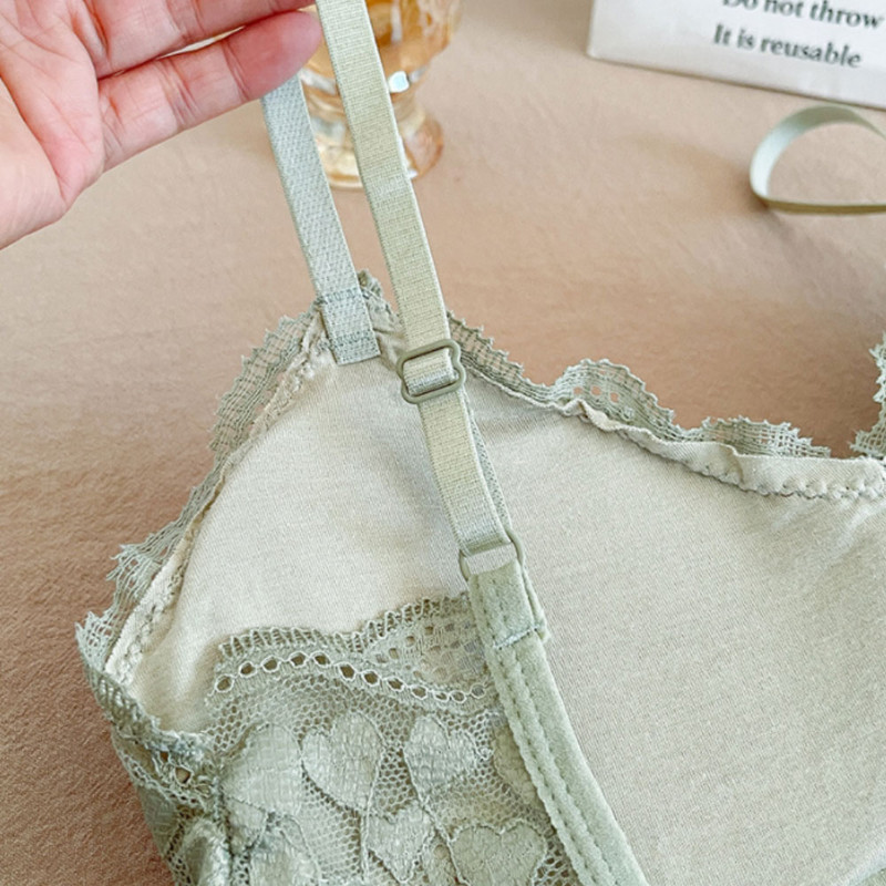Ανοιχτό σουτιέν Δαντέλα Bralette U Type Wirefree Boneless Brassiere Floral Γυναικεία τοπ εξώπλατα εσώρουχα Σέξι σουτιέν Sujetadores