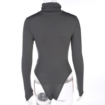 Naiste mustad pikkade varrukatega body, sügistalvised turtlenkaelusega bodid Naiste seksikas body, kõrge vöökohaga püksid