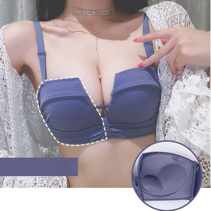 Sujetador Push Up Σουτιέν Γυναικείες No Wire Brassiere Εσώρουχα AB Cup Bralette Σέξι εσώρουχα για γυναίκες Brasieres Para Mujer