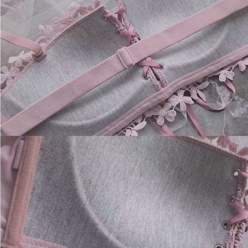 Lenjerie sexy pentru femei Sutien Push Up fără sudură Bralette Sutien fără fir Lenjerie intima pentru femei Sujetador Bielizna Damska