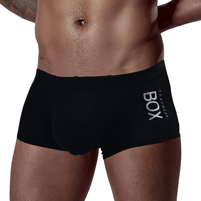 ORLVS Boxeri sexi pentru bărbați Lenjerie de corp pentru bărbați Boxer pentru bărbați Pantaloni scurți confortabili, moi, pentru bărbați, Boxeri Cuecas Masculinas OR212