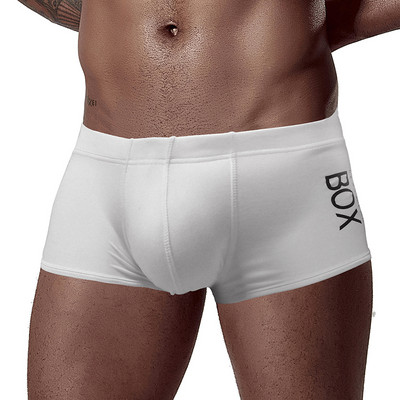 ORLVS Boxeri sexi pentru bărbați Lenjerie de corp pentru bărbați Boxer pentru bărbați Pantaloni scurți confortabili, moi, pentru bărbați, Boxeri Cuecas Masculinas OR212
