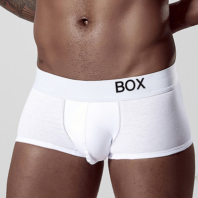 ORLVS Boxeri sexi pentru bărbați Lenjerie de corp pentru bărbați Boxer pentru bărbați Pantaloni scurți confortabili, moi, pentru bărbați, Boxeri Cuecas Masculinas OR212