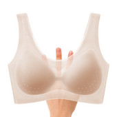 Naiste aluspesu õmblusteta rinnahoidja Push Up Bralette polsterdatud rinnahoidja juhtmevabad rinnahoidjad pluss suured suured üliõhukesed hingavad spordikäehoidjad