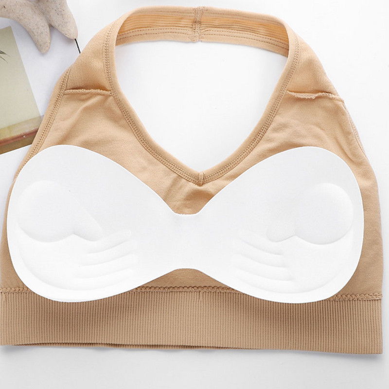 Sutien cu halter pentru femei Top sport Sutien fără spate Lenjerie de corp pentru femei Sutiene fără fir căptușit Bralette sexy Vestă decupată fără mâneci