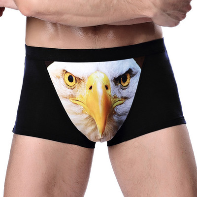 ANDERSON TALISCA Επώνυμη τυπωμένη μάρκα Wolf&Eagle New Mens Boxers Ανδρικά εσώρουχα Boxer Ropa Interio Man Πέος Cueca Masculina Μέγεθος L-4XL