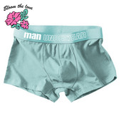 [Bloom the love] Bränd Cotton Letter Meeste Aluspesu Boxer Homme Meeste Bokserid Aluspüksid Mees Cuecas Masculina Bokserpüksid Suurus M-3XL