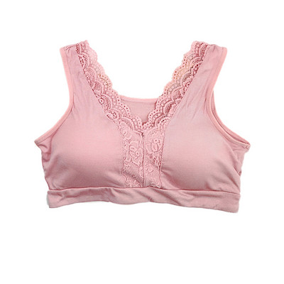 Γυναικεία δαντελένια σουτιέν Μεγάλου μεγέθους χωρίς ραφή Γυναικεία εσώρουχα με επένδυση από σύρμα Άνετη μπλούζα μπραλέτ