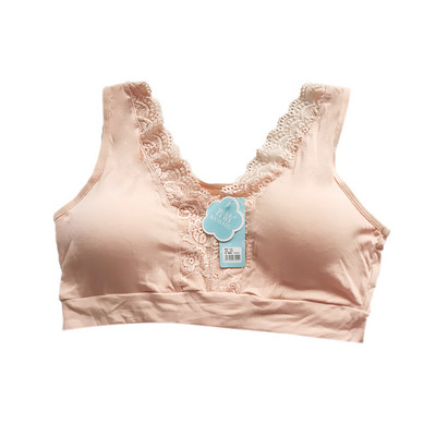 Γυναικεία δαντελένια σουτιέν Μεγάλου μεγέθους χωρίς ραφή Γυναικεία εσώρουχα με επένδυση από σύρμα Άνετη μπλούζα μπραλέτ