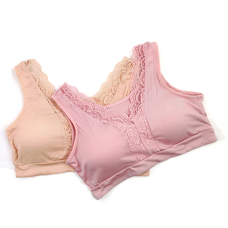 Γυναικεία δαντελένια σουτιέν Μεγάλου μεγέθους χωρίς ραφή Γυναικεία εσώρουχα με επένδυση από σύρμα Άνετη μπλούζα μπραλέτ