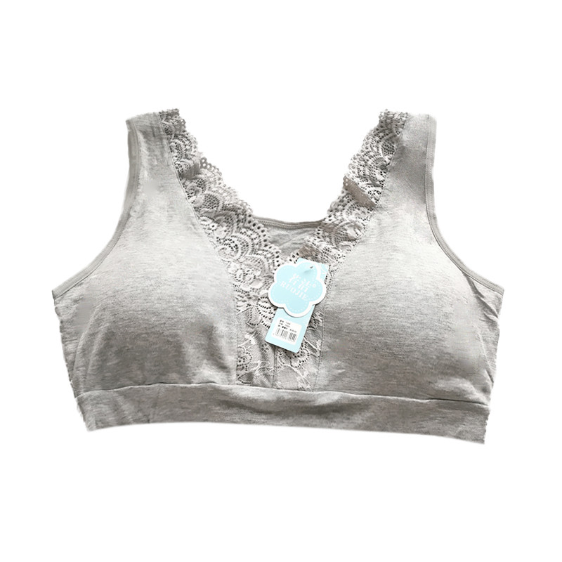 Γυναικεία δαντελένια σουτιέν Μεγάλου μεγέθους χωρίς ραφή Γυναικεία εσώρουχα με επένδυση από σύρμα Άνετη μπλούζα μπραλέτ