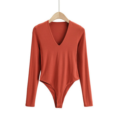 Body de vară cu decolteu în V adânc pentru femei, cu mânecă lungă, salopetă bodycon, costume sexy de epocă, pentru femei, cu mâneci lungi